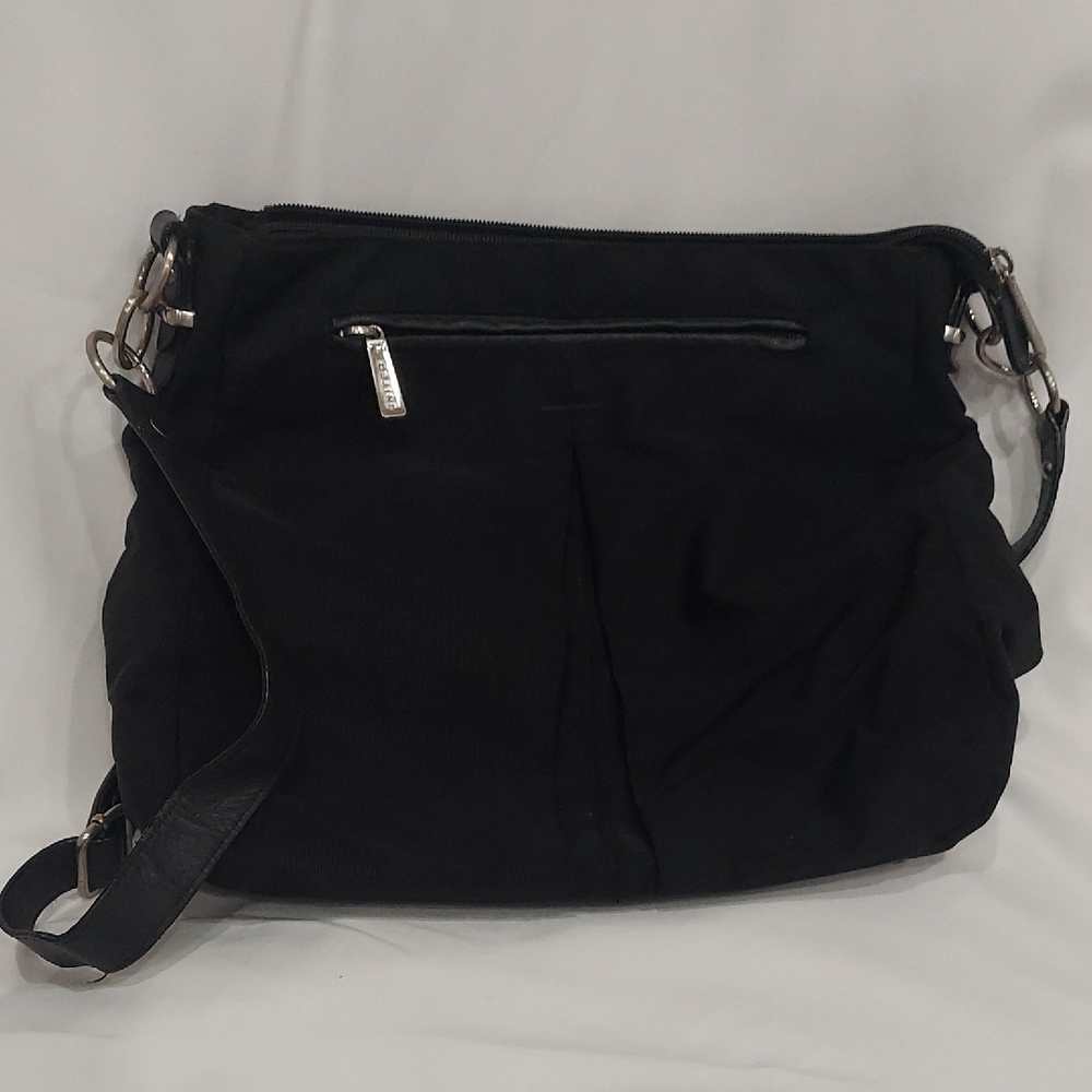 TravelPro and United Airlines Collaboration Black Crossbody Bag